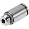 Festo Pneumatic Fitting 4mm Push-in, Male, M5, G Threaded-to-Tube Nickel-Plated Brass, 150°C, 20 bar NPQH-DK-M5-Q4-P10