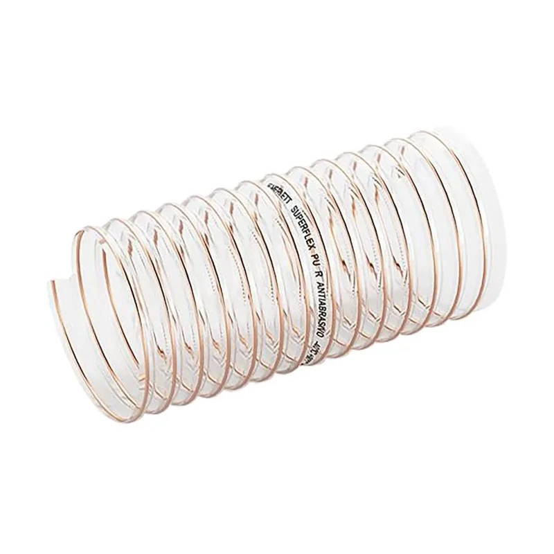 Contitech Clear Polyurethane Reinforced Flexible Ducting 10 m Length 50 mm Outside Diameter 45 mm Bend Radius 9130550450010