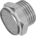 Festo Brass Pneumatic Silencer 1/4 in G Threaded, 10 bar, 95 dB Noise Reduction AMTE-M-H-G14
