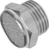 Festo Brass Pneumatic Silencer Threaded Metric Connection Size M5 Noise Reduction 71dB Max Pressure 10 bar AMTE-M-H-M5