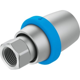 Festo Pneumatic Manual Control Valve, Slide Control, 3/2 Way Double Solenoid, G 1/2 in, 12 bar Max Pressure VBOH-32-G12