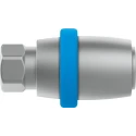 Festo Pneumatic Manual Control Valve, Slide Control, 3/2 Way Double Solenoid, G 1/2 in, 12 bar Max Pressure VBOH-32-G12