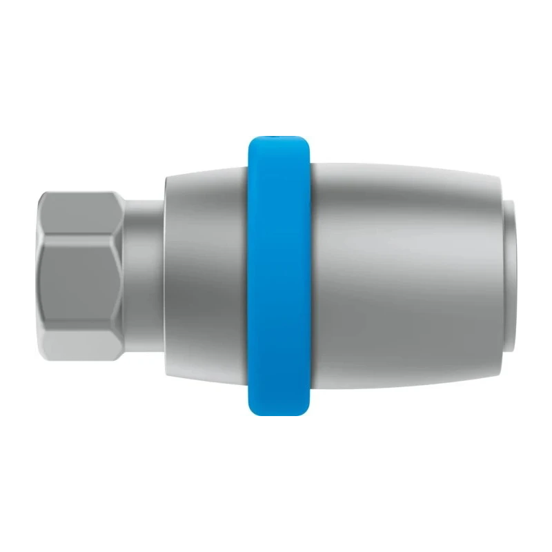 Festo Pneumatic Manual Control Valve, Slide Control, 3/2 Way Double Solenoid, G 1/2 in, 12 bar Max Pressure VBOH-32-G12