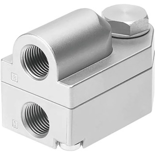 Festo Quick Exhaust Valve 10 bar Threaded Male A Threaded B 1/8 in VBQF-D-G18-E