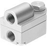 Festo Quick Exhaust Valve 10 bar Threaded Male A Threaded B 1/8 in VBQF-D-G18-E