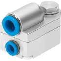 Festo Quick Exhaust Valve x 10 bar Male A Threaded B Threaded 1/8 in VBQF-D-G18-Q6