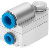 Festo Quick Exhaust Valve x 10 bar Male A Threaded B Threaded 1/8 in VBQF-D-G18-Q6