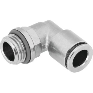 Festo Brass Pneumatic Fitting 10mm Push-in Tube G 1/2 Male Threaded Elbow 90° NPQH-L-G12-Q10-P10