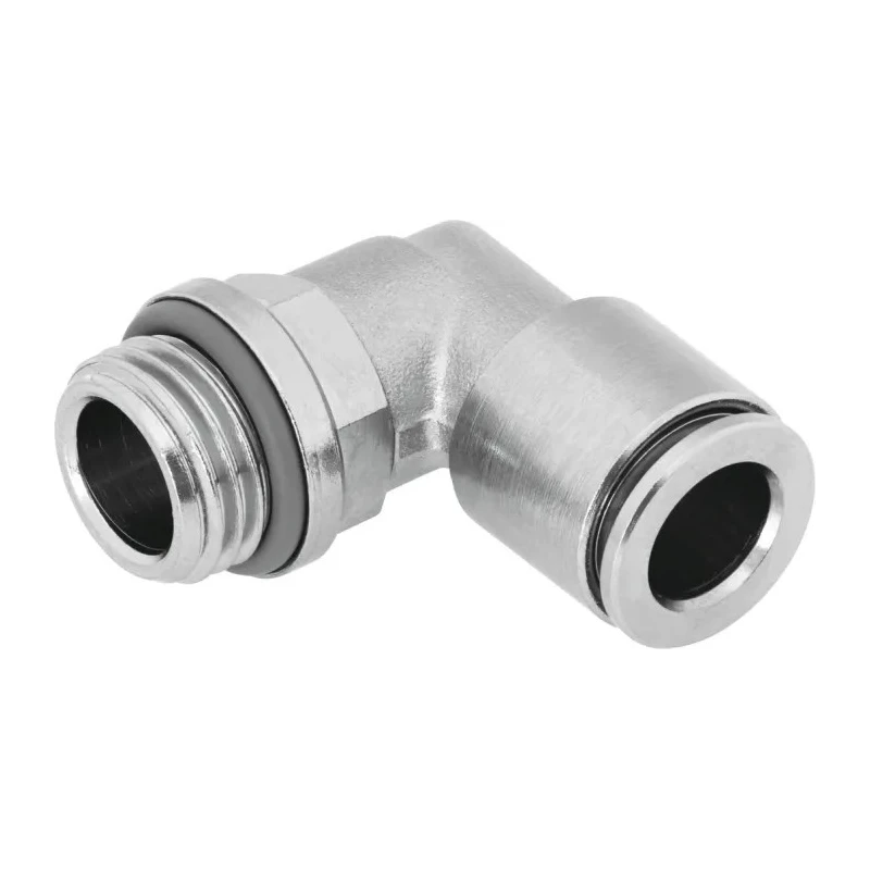 Festo Brass Pneumatic Fitting 10mm Push-in Tube G 1/2 Male Threaded Elbow 90° NPQH-L-G12-Q10-P10