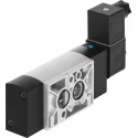 Festo Pneumatic Solenoid Valve Pilot NPT G1/4 in 5/2 Way 24V DC Aluminium Alloy VSNC-FC-M52-MD-G14-FN-1A1-EX4-A
