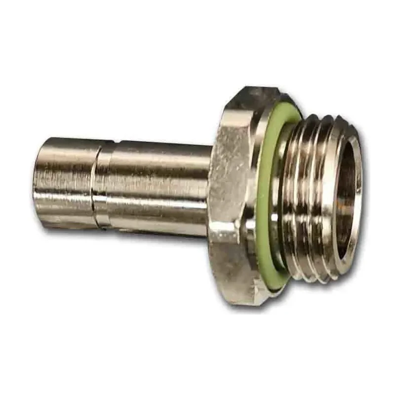 Festo Pneumatic Fitting 12mm Push-in Male Threaded-to-Tube Brass Nickel Finish 150°C 20 bar NPQH-D-G12-S12-P10