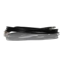 Molex Crimp Wire Female Male Connector 300mm Cable Length Black Jacket 26AWG 79758-1009