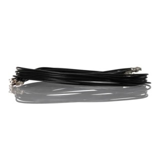 Molex Crimp Wire Female Male Connector 300mm Cable Length Black Jacket 26AWG 79758-1009