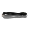Molex Crimp Wire Female Male Connector 300mm Cable Length Black Jacket 26AWG 79758-1009