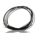 Molex Crimp Wire Female Male Connector 300mm Cable Length Black Jacket 26AWG 79758-1009