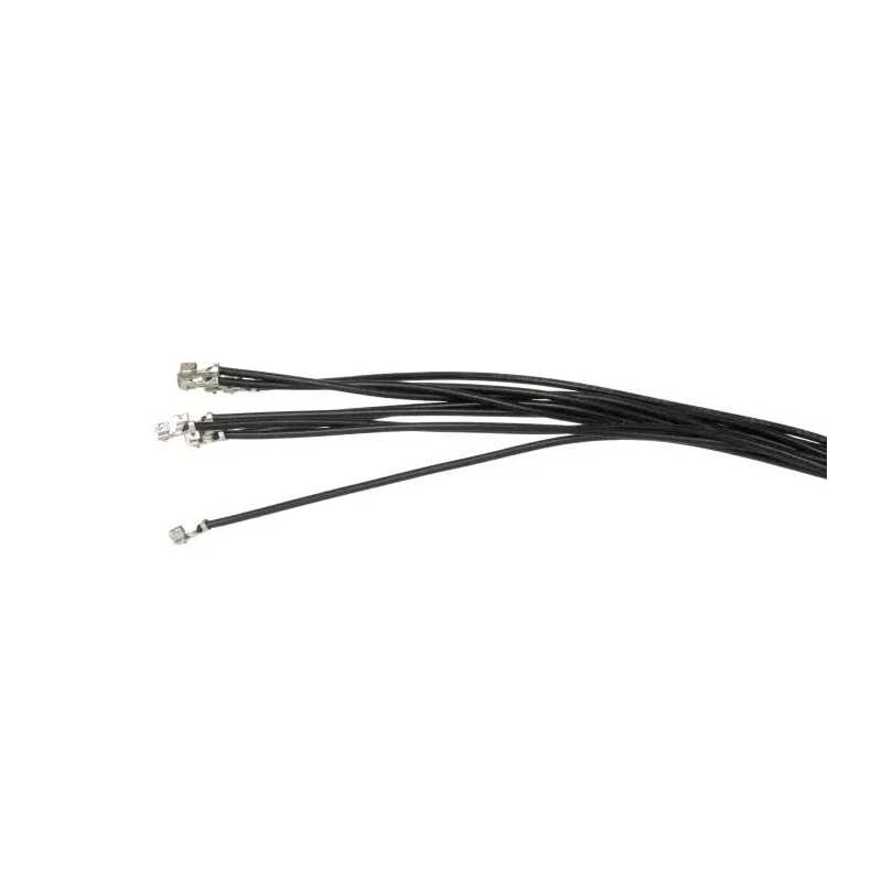 Molex Crimp Wire Female Male Connector 300mm Cable Length Black Jacket 26AWG 79758-1009