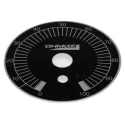 Arcol Ohmite Rheostat Dial for Ohmite Rheostats and Tap Switches, Mica Washer and Enamelled Aluminium Material 5000E