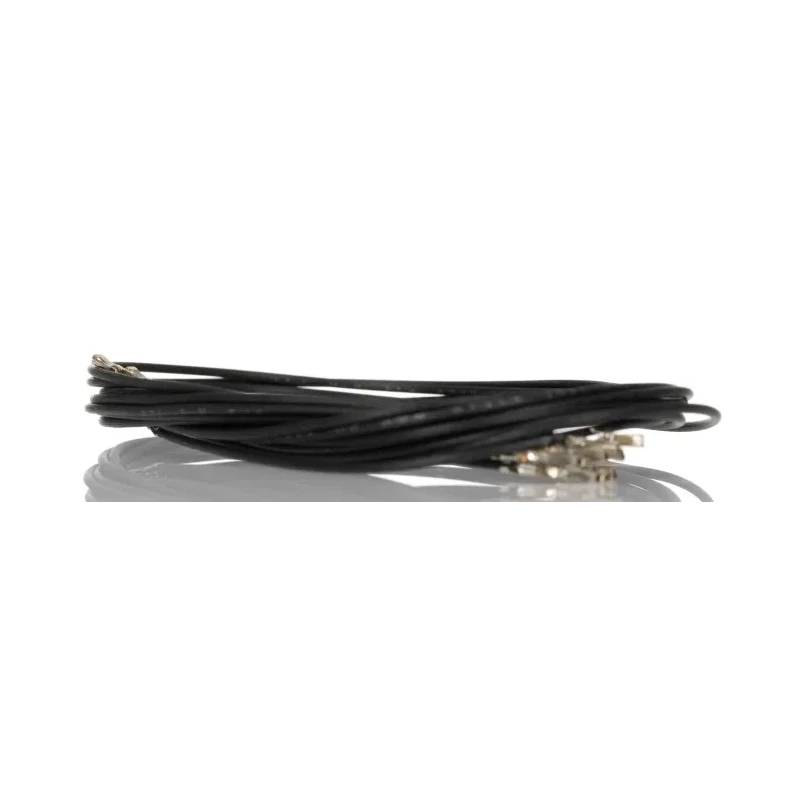 Molex Crimp Wire Female Male Connector 22 AWG 300 mm Cable Length Black 79758-0011