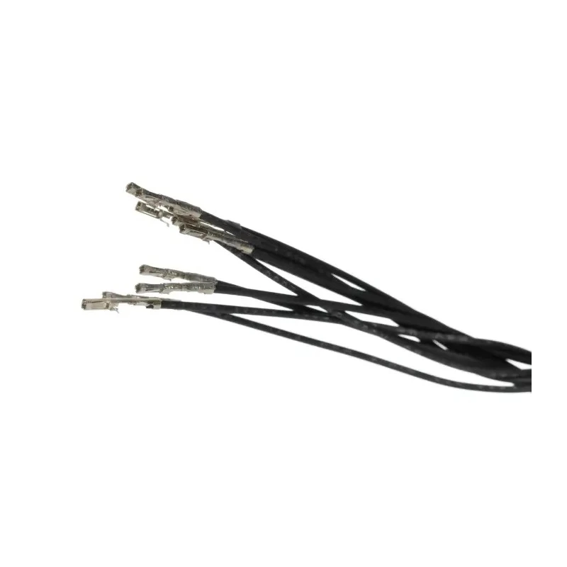 Molex Crimp Wire Female Male Connector 22 AWG 300 mm Cable Length Black 79758-0011