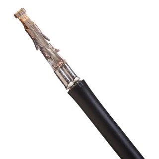 Molex Crimp Wire Female and Male Connectors 12AWG Cable Length 300mm Black 79758-2040
