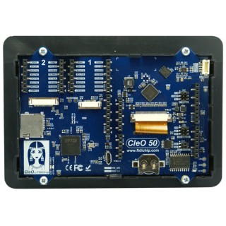 Bridgetek 5 in Arduino Compatible Display with Resistive Touch Screen CleO50