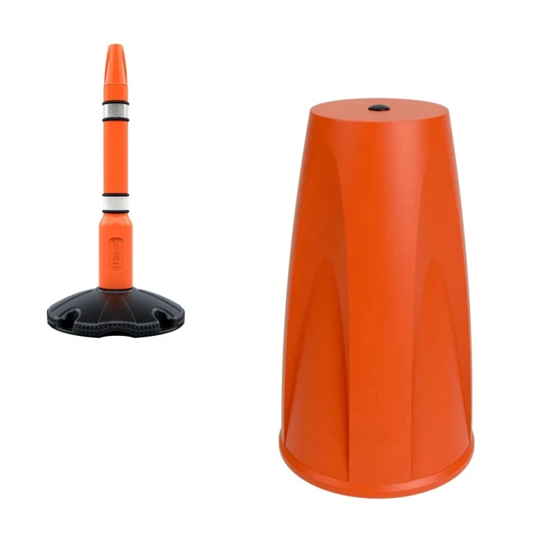 Skipper Orange Safety Barrier 90 mm Width, 150 mm Height, UK Origin Post05-O