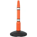 Skipper Orange Safety Barrier 90 mm Width, 150 mm Height, UK Origin Post05-O