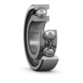 SKF Single Row Deep Groove Ball Bearing 8 mm ID, 22 mm OD, 7 mm Width, C3 Clearance, Sheet Metal Cage, 608/C3
