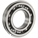 SKF Single Row Deep Groove Ball Bearing 40 mm Inside Diameter, 68 mm Outside Diameter, 15 mm Race Width 6008 NR