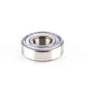 SKF Single Row Deep Groove Ball Bearing 20 mm ID, 47 mm OD, 14 mm Width, Shielded 6204-Z