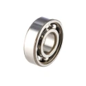 SKF Single Row Deep Groove Ball Bearing 20 mm ID, 47 mm OD, 14 mm Width, Shielded 6204-Z