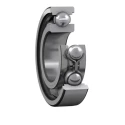 SKF Single Row Deep Groove Ball Bearing 30 mm ID, 62 mm OD, Open Type, C2 Clearance, 15000rpm 6206/C2