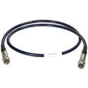 Huber+Suhner ST18A Series Coaxial Cable Male Type N to Male Type N, 1.5 m Length, 50 Ω, Blue PTFE Jacket ST18A