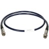Huber+Suhner ST18A Series Coaxial Cable Male Type N to Male Type N, 1.5 m Length, 50 Ω, Blue PTFE Jacket ST18A