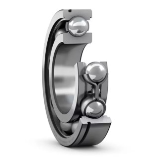 SKF Single Row Deep Groove Ball Bearing 40 mm ID, 80 mm OD, 18 mm Width, Sheet Metal Cage 6208/C3VE167