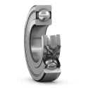 SKF Single Row Deep Groove Ball Bearing 20 mm ID 52 mm OD 15 mm Width Shielded Cage Steel 6304-2Z/C4