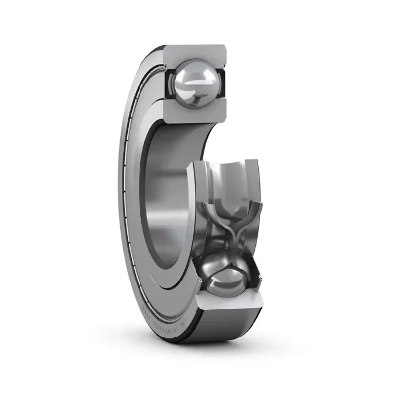 SKF Single Row Deep Groove Ball Bearing 20 mm ID 52 mm OD 15 mm Width Shielded Cage Steel 6304-2Z/C4