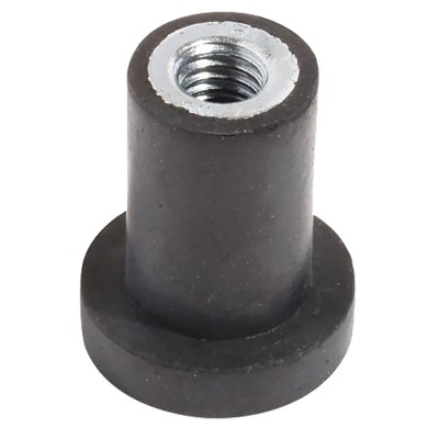 RS PRO Cylindrical M8 Anti-Vibration Mount with 28 kg Compression Load, 16.5 mm Outside Diameter, 24 mm Height 126-3568