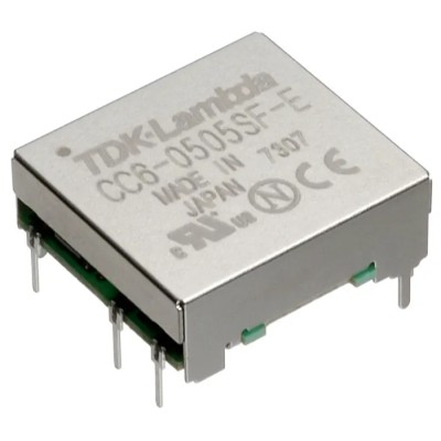 TDK-Lambda CC-E Series Dual Output Surface Mount DC/DC Converter 12V dc 0.2mA, 15V dc 0.25mA, 36V dc Input, 6 CC6-2412DR-E