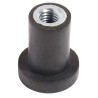 RS PRO Cylindrical M3 Anti-Vibration Mount with 6 kg Compression, 12 mm Outer Diameter, 9 mm Height 126-3569