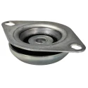 RS PRO Round M16 Anti-Vibration Mount, Fail Safe with 450 kg Compression, 172 mm OD, 38 mm H 126-3877