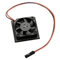 DFRobot Heatsink Cooling Fan, LattePanda Compatible, Aluminium, Blue Finish, 34.5 x 34.5 x 10 mm, 5 V 0.14 A, 6500 FIT0504