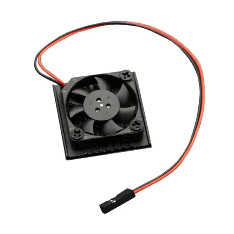 DFRobot Heatsink Cooling Fan, LattePanda Compatible, Aluminium, Blue Finish, 34.5 x 34.5 x 10 mm, 5 V 0.14 A, 6500 FIT0504