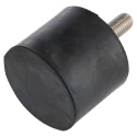 RS PRO Cylindrical M10 Anti-Vibration Mount Male Buffer Foot 281 kg Compression 50 mm OD 40 mm Height 126-3930