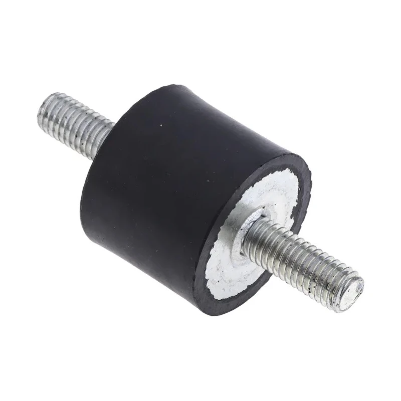 RS PRO M8 Anti-Vibration Mount Male to Male Bobbin, Natural Rubber, 52.6 kg Compression Load, 30 mm OD, 25 mm Height 126-3966