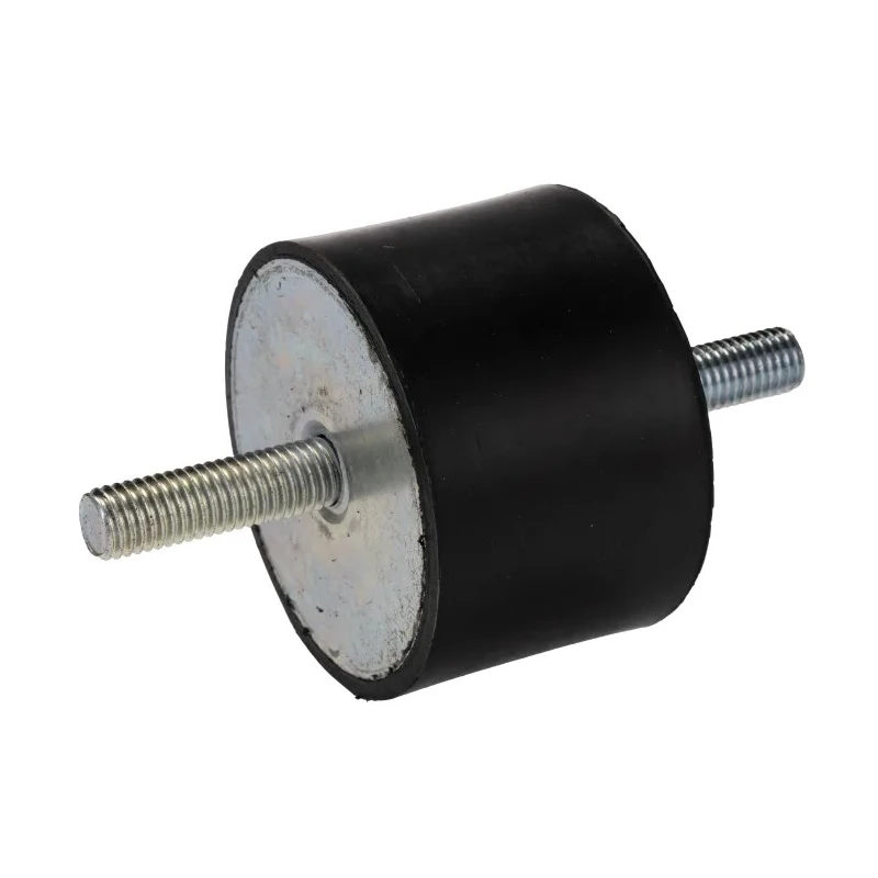 RS PRO M12 Anti-Vibration Mount Male to Male Bobbin, Natural Rubber, 353.2 kg Compression, 75 mm OD, 50 mm H 126-4272