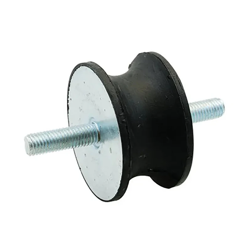 RS PRO M6 Anti-Vibration Mount Male to Male Bobbin Natural Rubber 14 kg Compression 25 mm OD 20 mm H 126-4276
