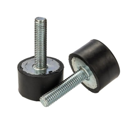 RS PRO Cylindrical M8 Anti-Vibration Mount Male Buffer Foot 72 kg Compression 30 mm OD 17 mm H 126-4961