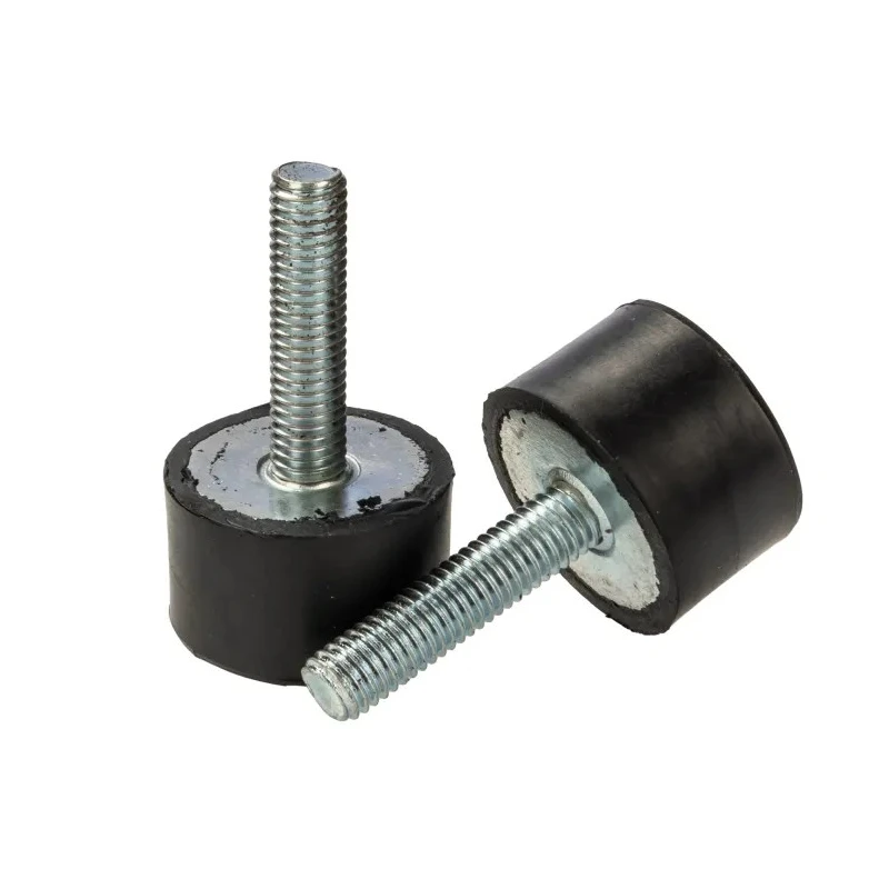 RS PRO Cylindrical M8 Anti-Vibration Mount Male Buffer Foot 72 kg Compression 30 mm OD 17 mm H 126-4961