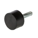 RS PRO Cylindrical M8 Anti-Vibration Mount Male Buffer Foot 72 kg Compression 30 mm OD 17 mm H 126-4961